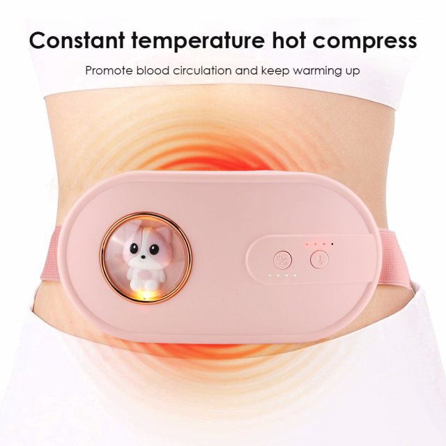 Menstrual Heating & Vibration Belt for Pain Relief – Electric Abdominal Massager - Image 6