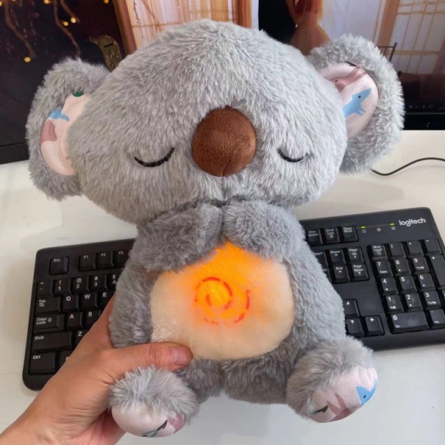 Soothing Koala Bear Plush Toy with Lights - Image 6