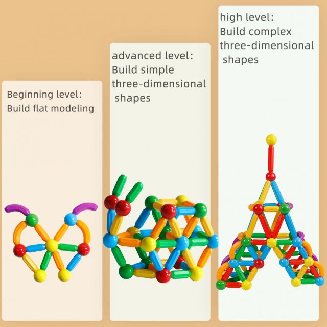 Magnetic DIY Construction Blocks - Image 3