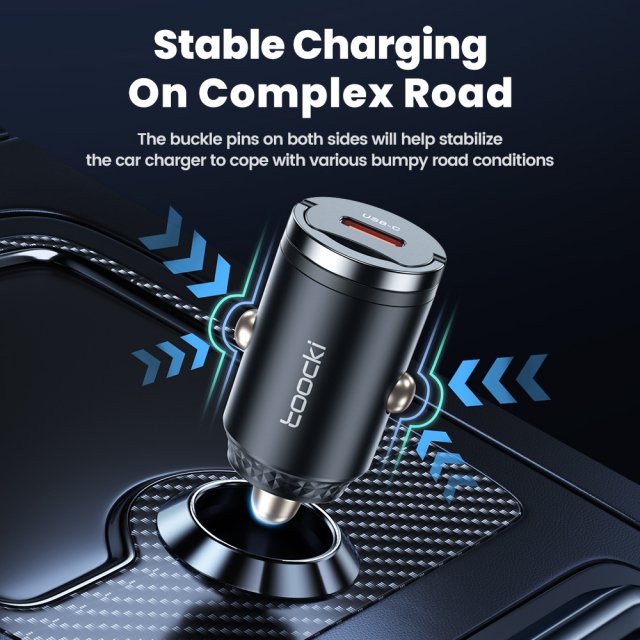 45W Dual-Port USB C Car Charger - Fast Charging for iPhone, Samsung, Xiaomi, Huawei - Image 4