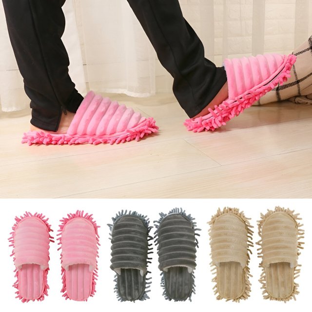 Microfiber Cleaning Slipper Shoes – Lazy Mop Slippers for Floor Dusting - Image 6