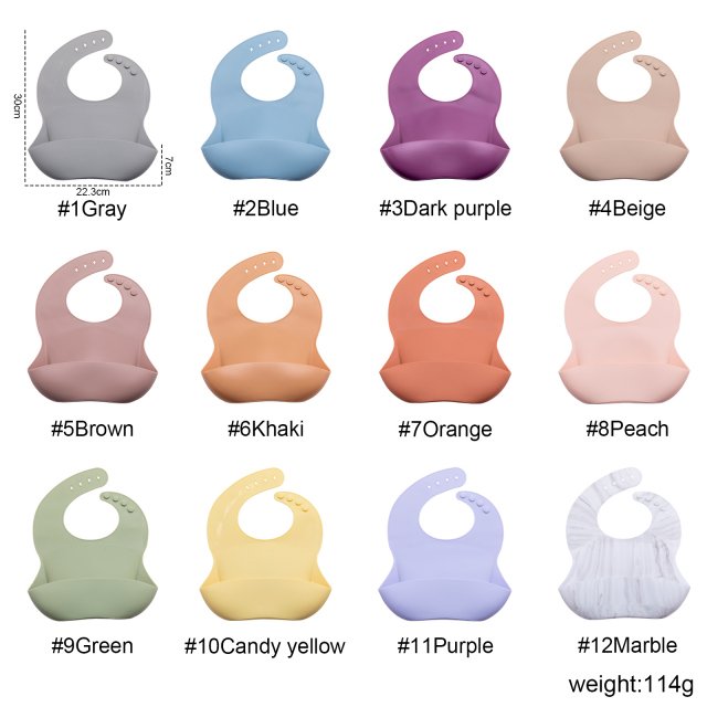 Silicone Baby Bib - Image 4