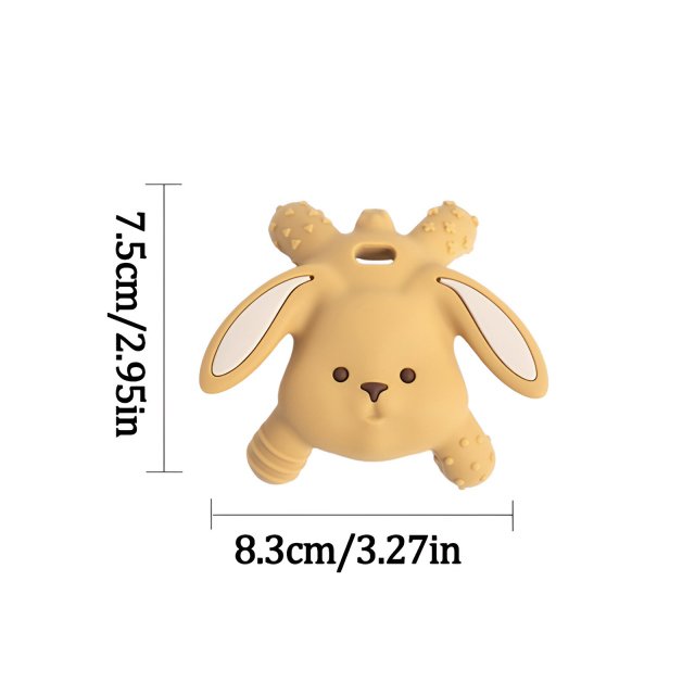 Baby Silicone Rabbit Teether - Image 6