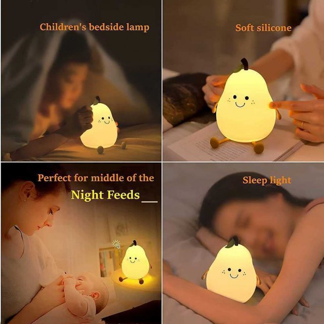 Adorable Pear-Shaped Night Light - Image 3