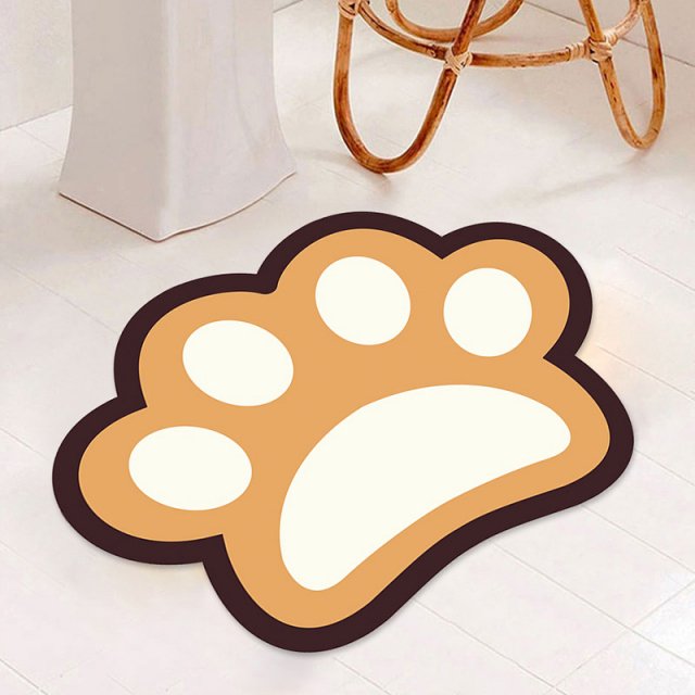 Super Absorbent Cute Animal Rug for Bathroom and Bedroom - Image 5