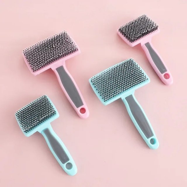 Self-Cleaning Slicker Brush for Dogs and Cats - Image 4