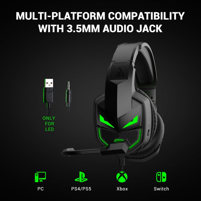 Fenrir Gaming Headset with Noise Cancelling Mic - Image 6