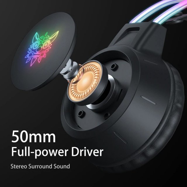 RGB Light Gaming Headset with 7.1 Surround Sound & Noise Cancelling Mic - Image 4