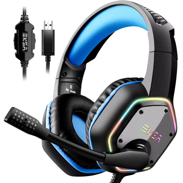 7.1 Surround RGB Gaming Headset with Noise Cancelling Mic