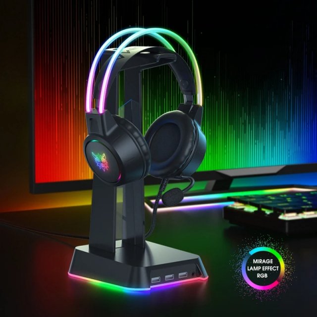 RGB Light Gaming Headset with 7.1 Surround Sound & Noise Cancelling Mic - Image 5