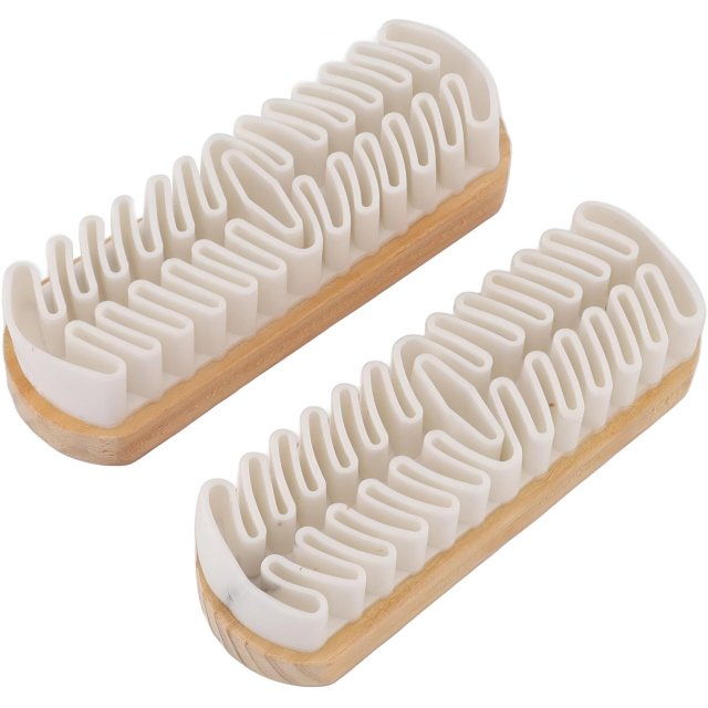 Car Interior Cleaning Brush for Suede, Nubuck, and Plush Fabrics