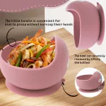 6-Piece Silicone Baby Feeding Set – Suction Bowl, Snack Cup, Spoon &Amp; Fork 5 7Bc5316Db346C79Ffa915B1719Da048B.webp