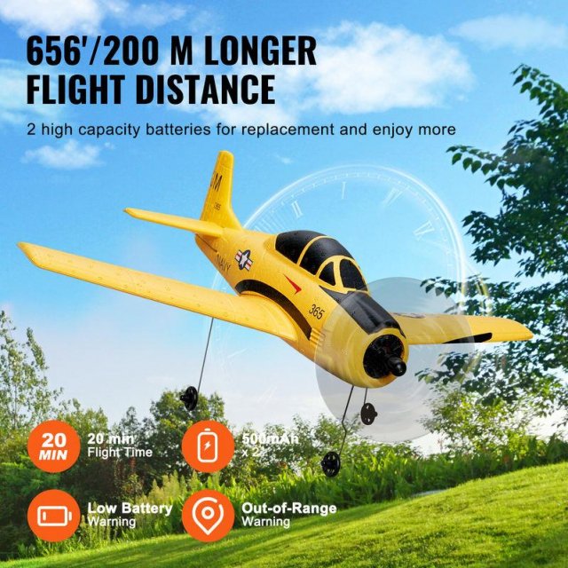 4-Channel RC Plane with 6-Axis Stabilizer - Image 6