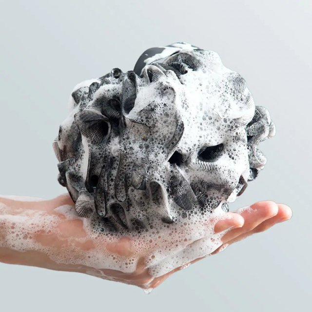 Soft PE Mesh Bath Puff Sponge – Exfoliating Shower Ball - Image 5