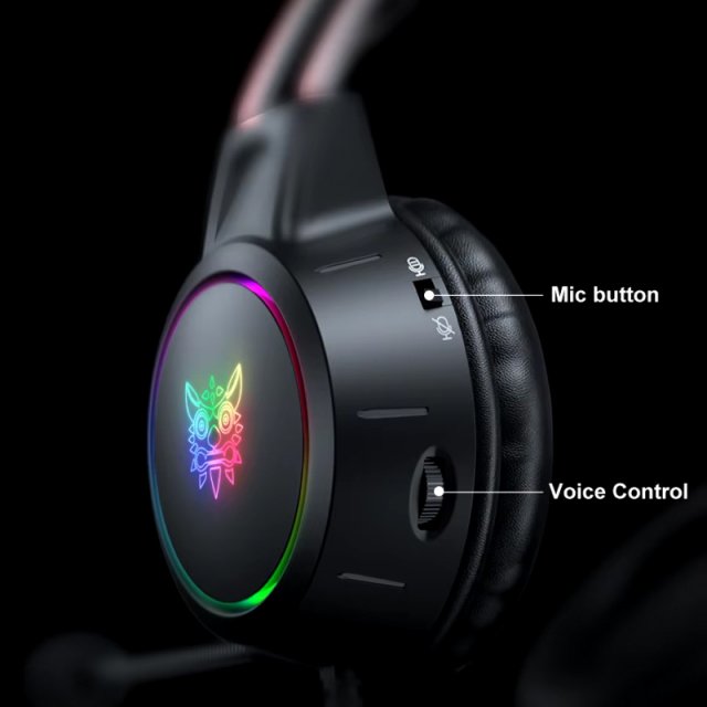 RGB Light Gaming Headset with 7.1 Surround Sound & Noise Cancelling Mic - Image 6