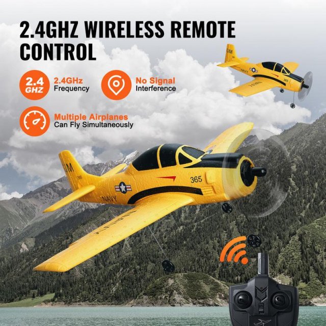 4-Channel RC Plane with 6-Axis Stabilizer - Image 5