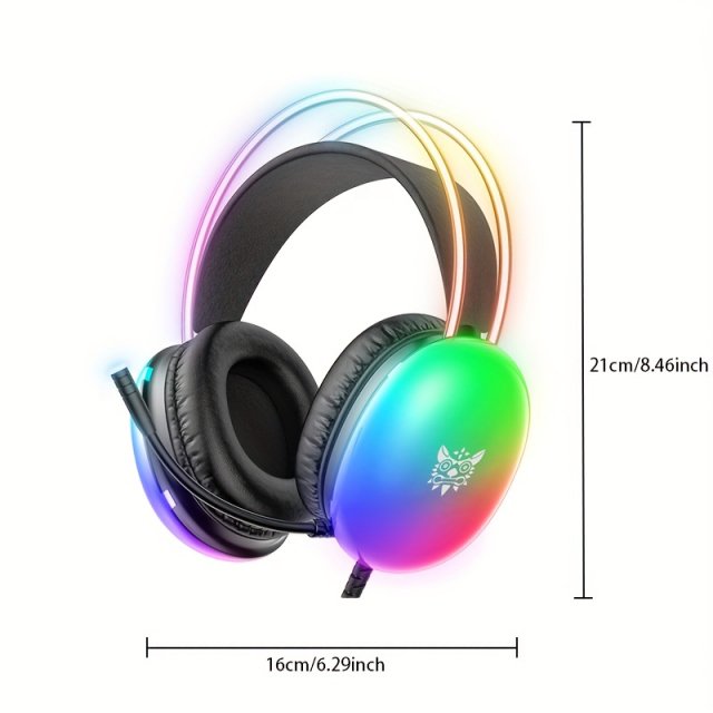 X25 RGB Gaming Headset with Noise-Canceling Microphone, 3.5mm Wired - Image 7