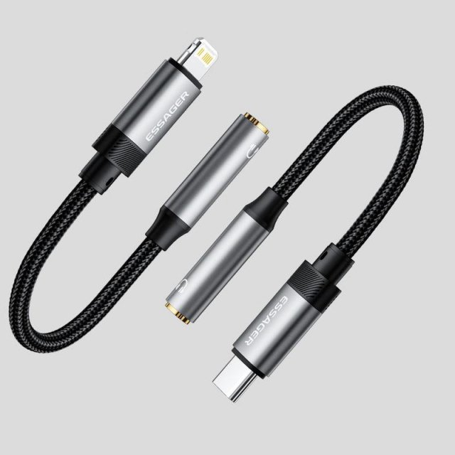 Type C to 3.5mm AUX Audio Adapter for iPhone 15, MacBook, Samsung, and More - Image 6