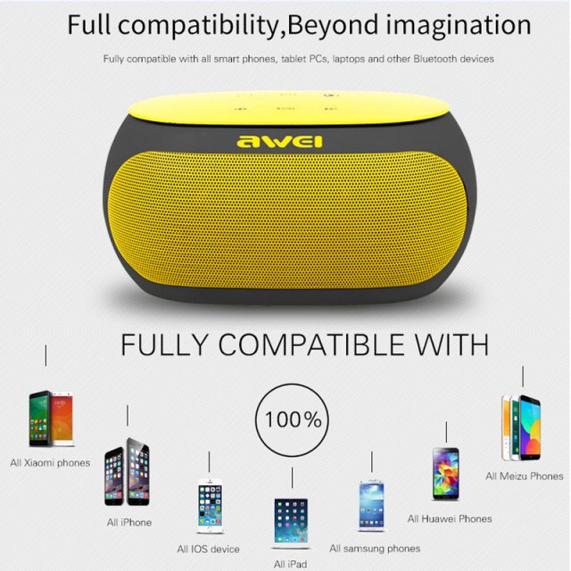 Portable Bluetooth Speaker with Touch Control & Powerful Stereo Sound - Image 5