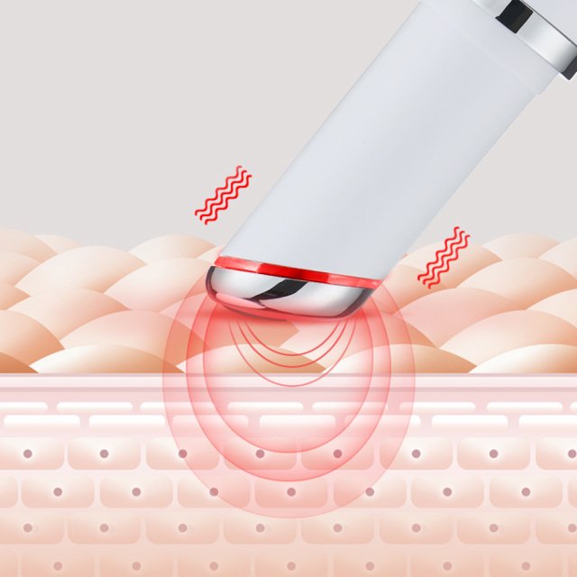 Electric Eye Beauty Pen with Heated Vibration & LED Photon Therapy - Image 3