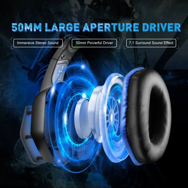 7.1 Surround RGB Gaming Headset with Noise Cancelling Mic - Image 3