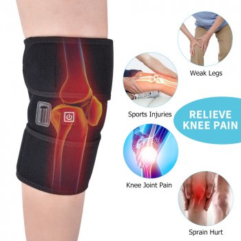 Alternative view of Electric Heated Knee Pad for Arthritis Pain & Knee Fatigue Relief