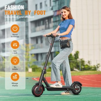 Alternative view of 350W Foldable Electric Scooter for Adults & Teens