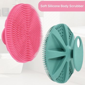 Alternative view of Soft Silicone Body Scrubber
