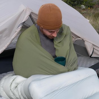 Ultralight 128g Travel Sleeping Bag Liner for Camping & Hiking