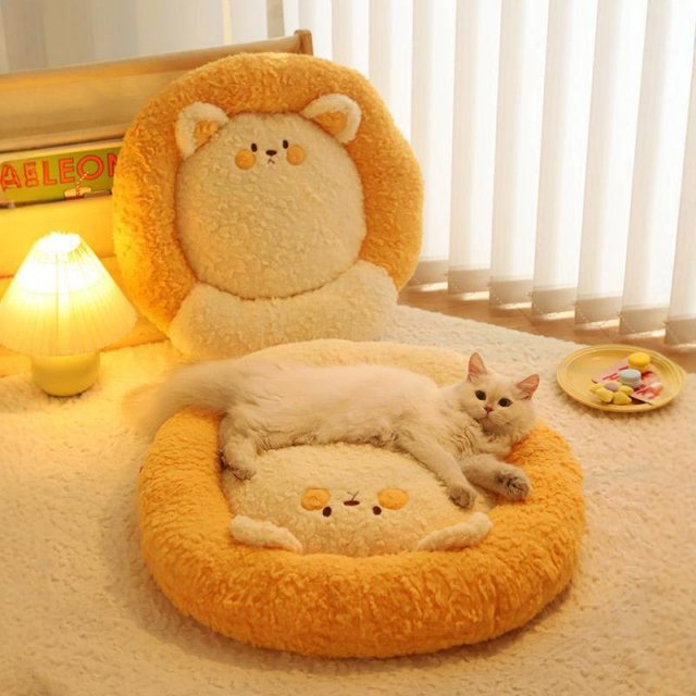 Warm and Cozy Cat Sleeping Nest Sofa