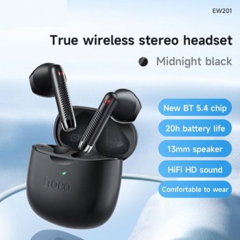 Alternative view of Wireless Bluetooth Earbuds with Microphone, Waterproof & Touch Control