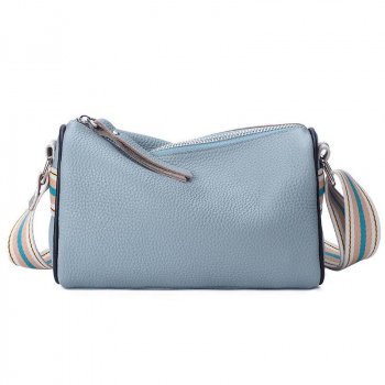 Genuine Leather Small Crossbody Shoulder Bag – Large Capacity Messenger Purse