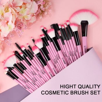 Alternative view of 32 Piece Soft Makeup Brushes Set