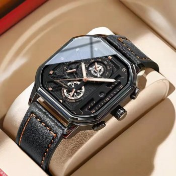 Fashion Men’s Quartz Sports Watch - Waterproof Luminous Chronograph Luxury