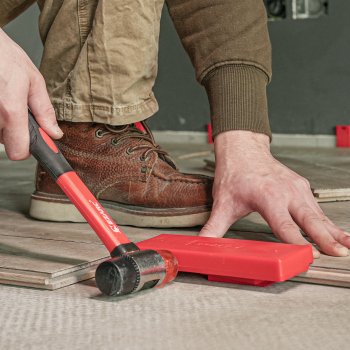 Alternative view of 52-Piece Laminate Wood Flooring Installation Kit with Pull Bar, Tapping Block & Spacers