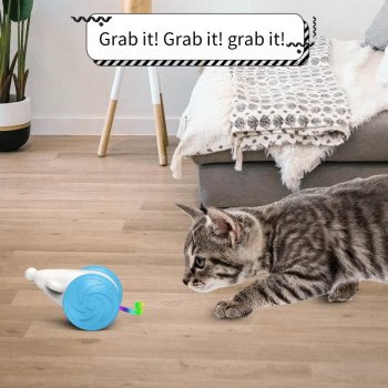 Alternative view of Automatic Interactive Cat Toy with LED Light Tail