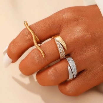 Gold Plated Sun Ring