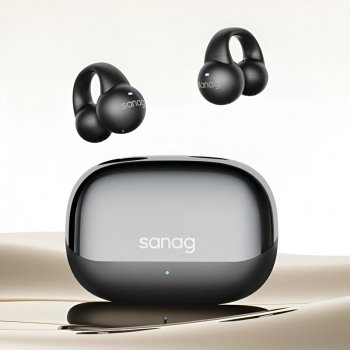 Wireless Bluetooth Earclip Headset with 360° Panoramic Sound