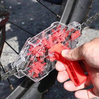 Alternative view of Bicycle Chain Cleaner - Transparent Soaking Tool for Cycling Equipment Maintenance