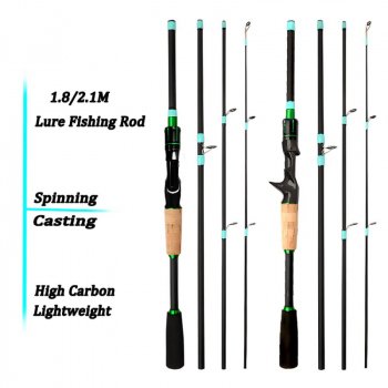 Lure Fishing Rod and Reel Combo