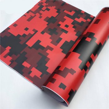 Arctic Snow Black Camo Vinyl Wrap