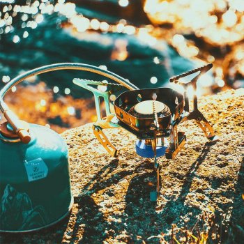 Portable Foldable Outdoor Camping Stove with 3500W Windproof Gas Burner