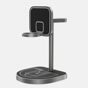 3-in-1 Magnetic Wireless Charging Stand for iPhone, Apple Watch & AirPods