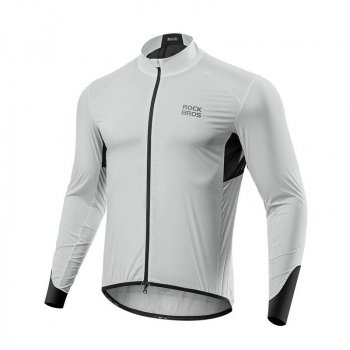 Men's Lightweight Windproof Cycling Jacket with YKK Zipper