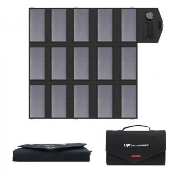 100W Portable Solar Panel Charger for Laptops, Phones & Power Stations