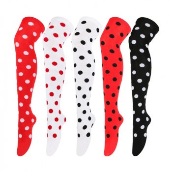 Thigh High Polka Dot Stockings