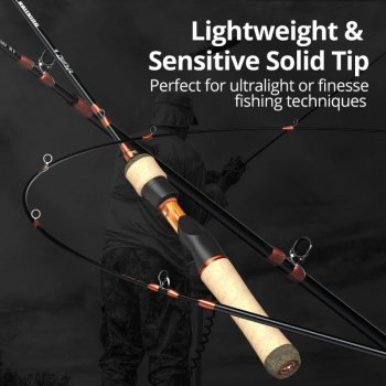 Ultralight Carbon Fiber Fishing Rod for Trout