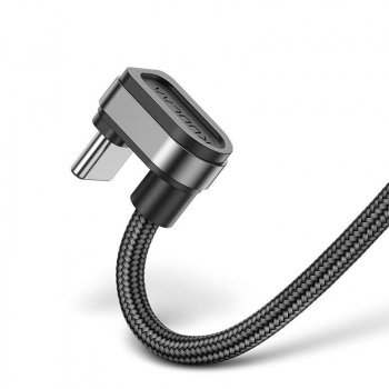 USB Type C Cable 180° Elbow Fast Charging Cable for Mobile Devices