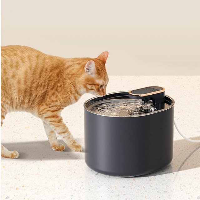 3L Automatic Cat and Dog Water Fountain with Ultra-Quiet Pump and Triple Filtration