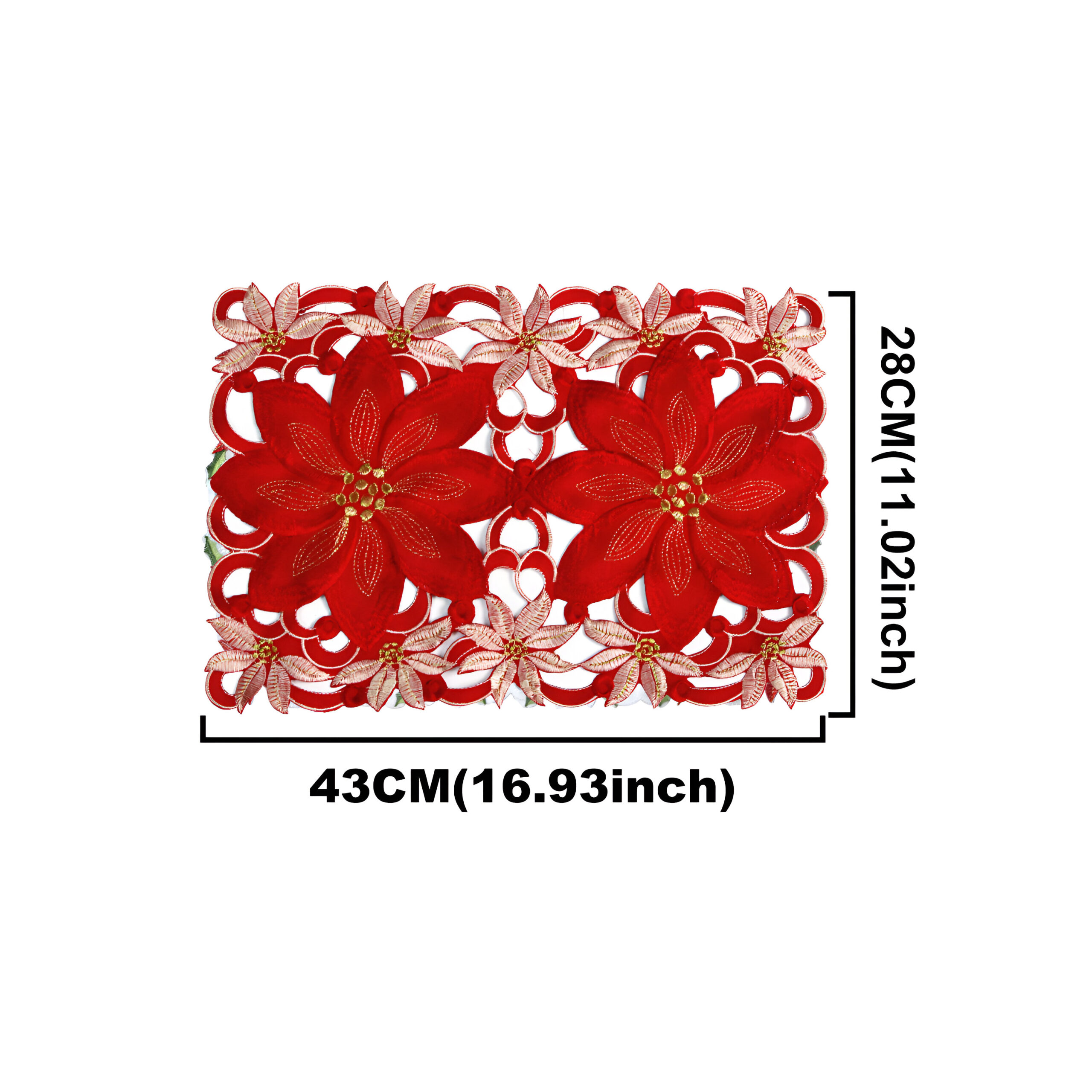 Festive Christmas Tablecloths and Embroidered Table Runners - Image 7